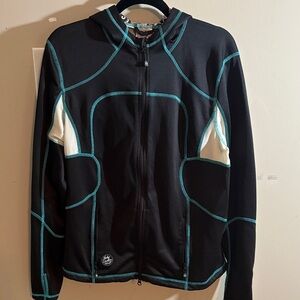 Harley-Davidson Black and Teal Jacket size XL